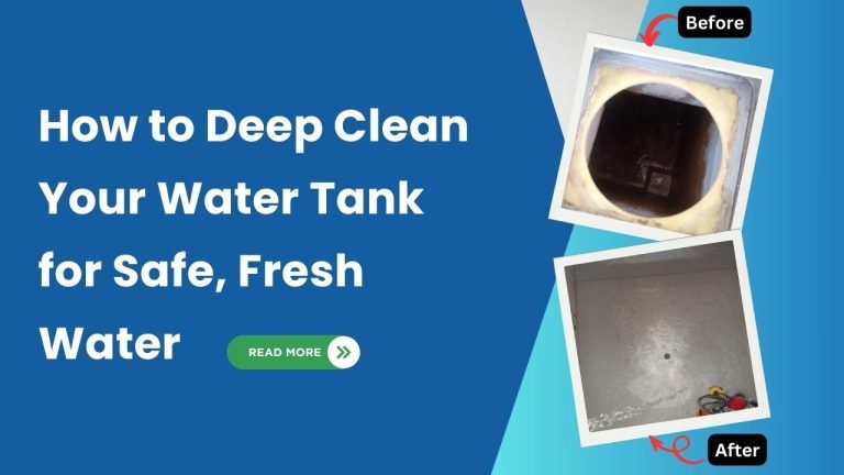 How to Deep Clean Your Water Tank for Safe, Fresh Water