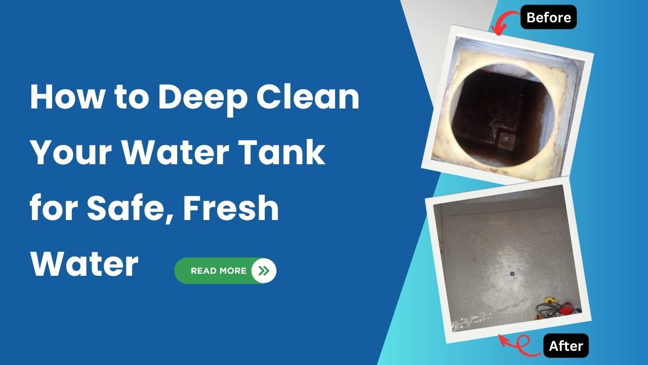 deep water tank cleaning